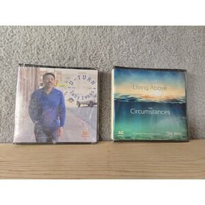 Tony Evans U-Turn Vol 1 & Living Above the Circumstances Vol 2 CD Set New Sealed
